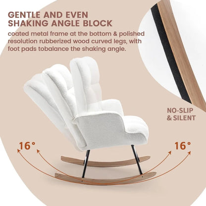Sherpa Nursery Rocking Chair