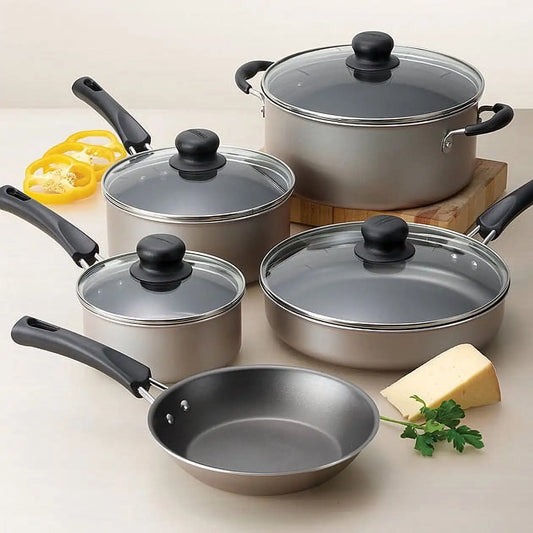 9 Piece Nonstick Cookware Set