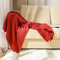 Cozy Knit Acrylic Throw Blanket