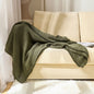 Cozy Knit Acrylic Throw Blanket