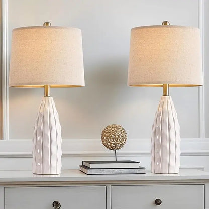 Ceramic Table Lamp Set of 2