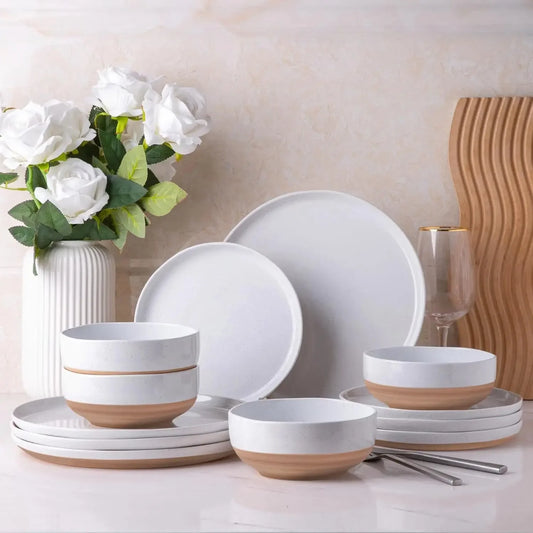 Ceramic Dinnerware Set for 4