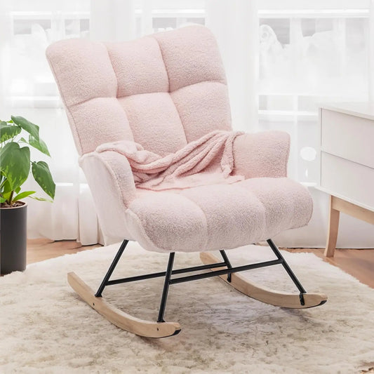 Sherpa Nursery Rocking Chair
