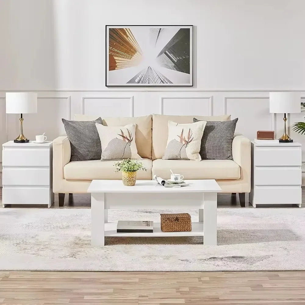 Modern Nightstand Set of 2