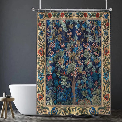 Printed Boho Shower Curtain