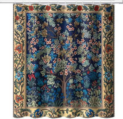Printed Boho Shower Curtain
