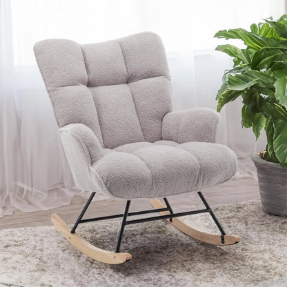 Sherpa Nursery Rocking Chair