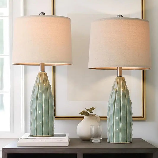 Ceramic Table Lamp Set of 2