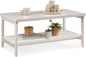 2 Tier Rattan Coffee Table