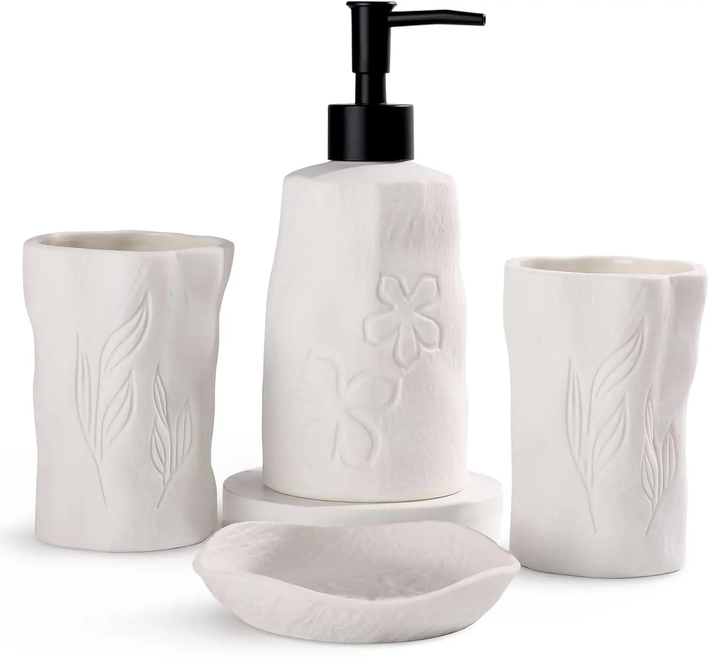 Ceramic Bathroom Accessories Set